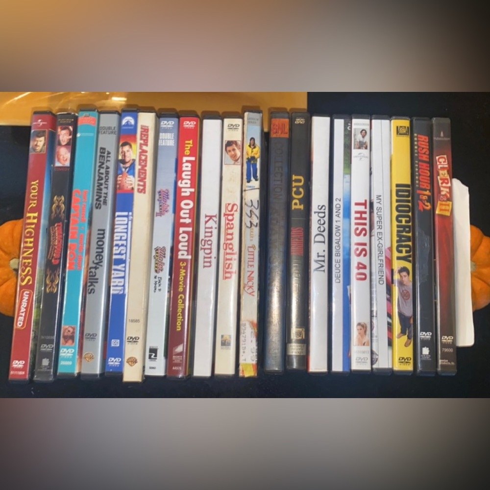 5 Lb. Box Of Comedy DVD’s